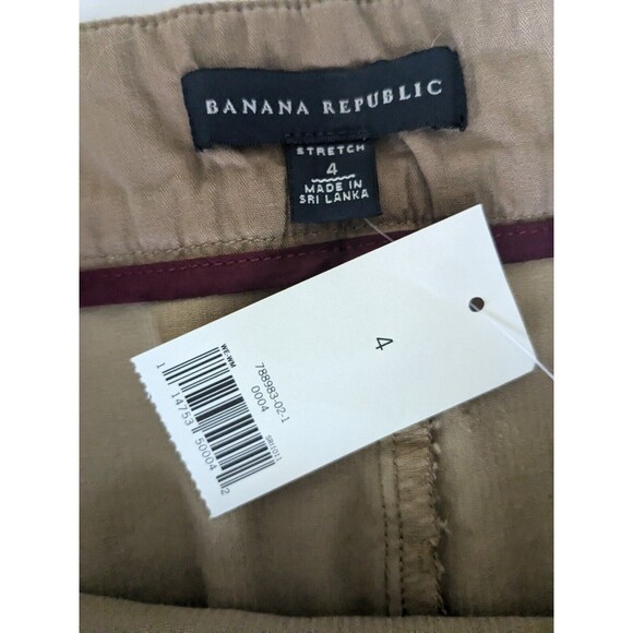 Banana Republic Mini Skirt Women's Size 4 Brown Corduroy - Picture 4 of 11